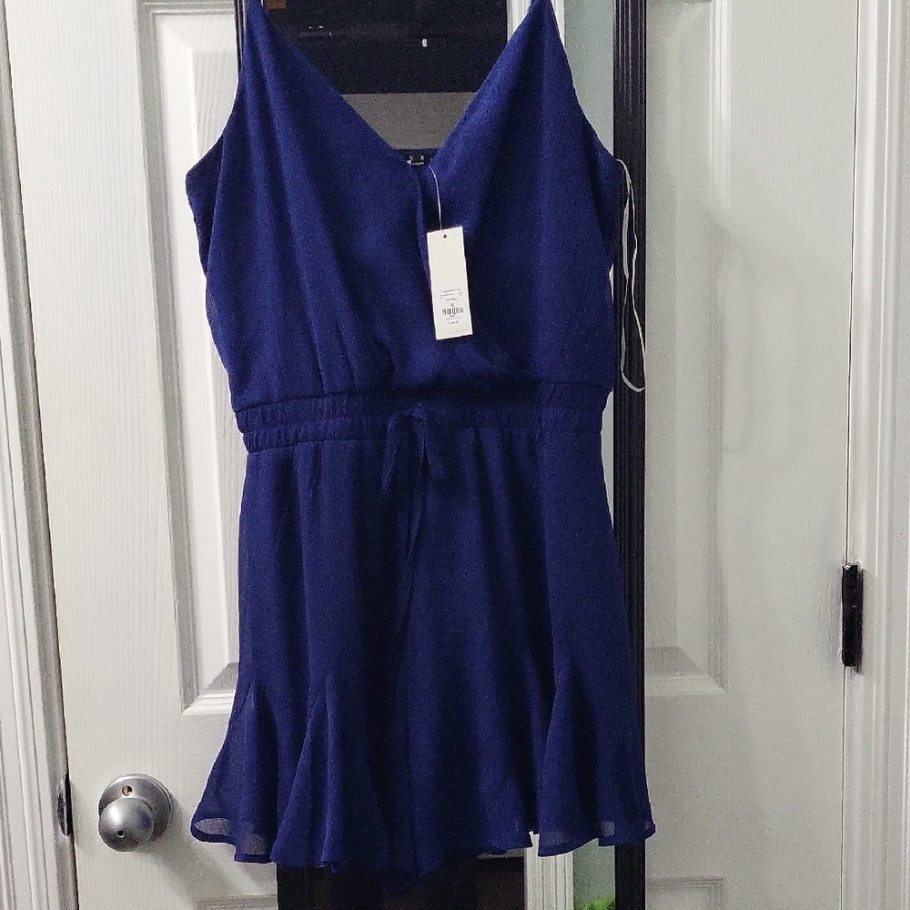 Francesca's Collections Navy Dress